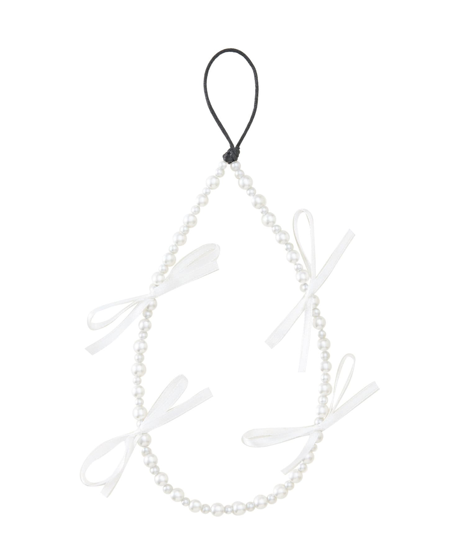 「リボンビーズストラップ」（330円）