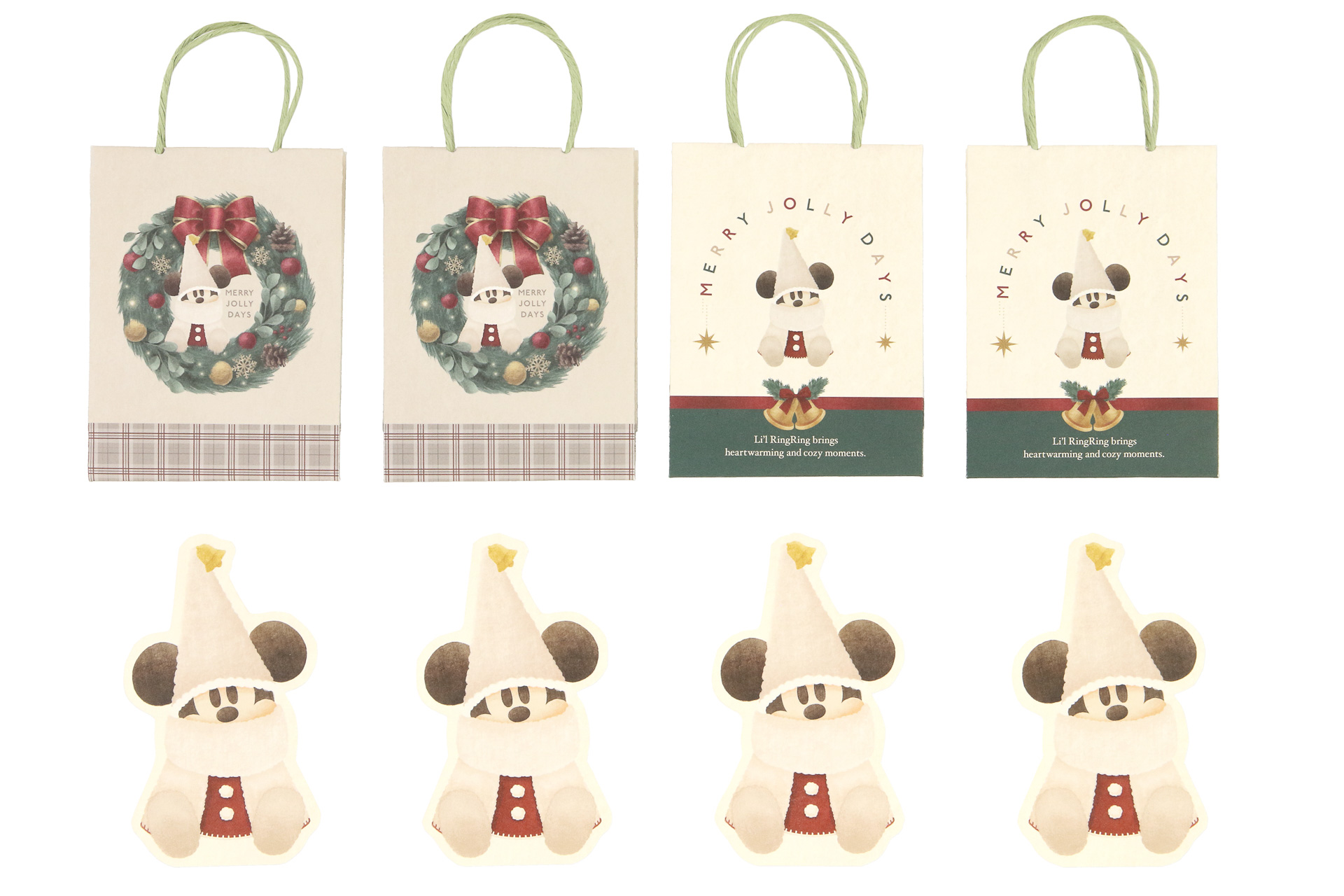 「メッセージカード＆ギフト袋」（1200円）