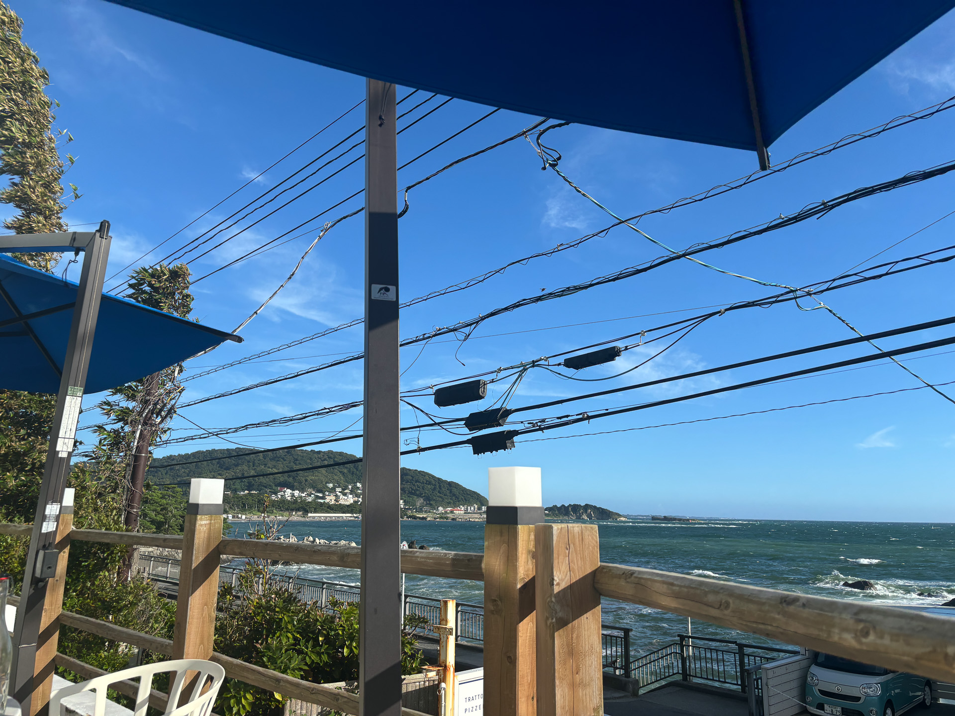 このロケーションでの食事は最高でした