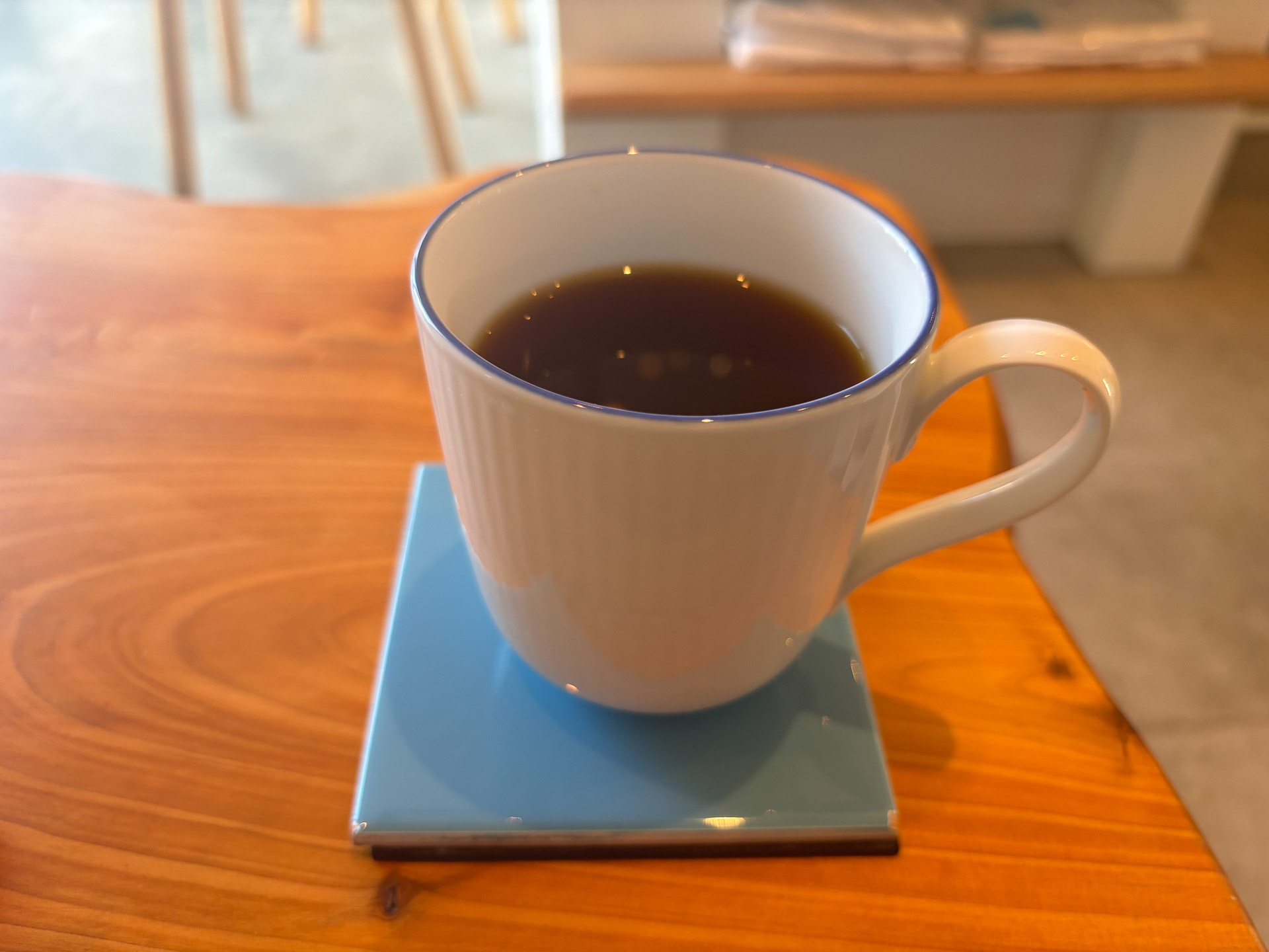 ハンドドリップコーヒー、浅煎りのエチオピア