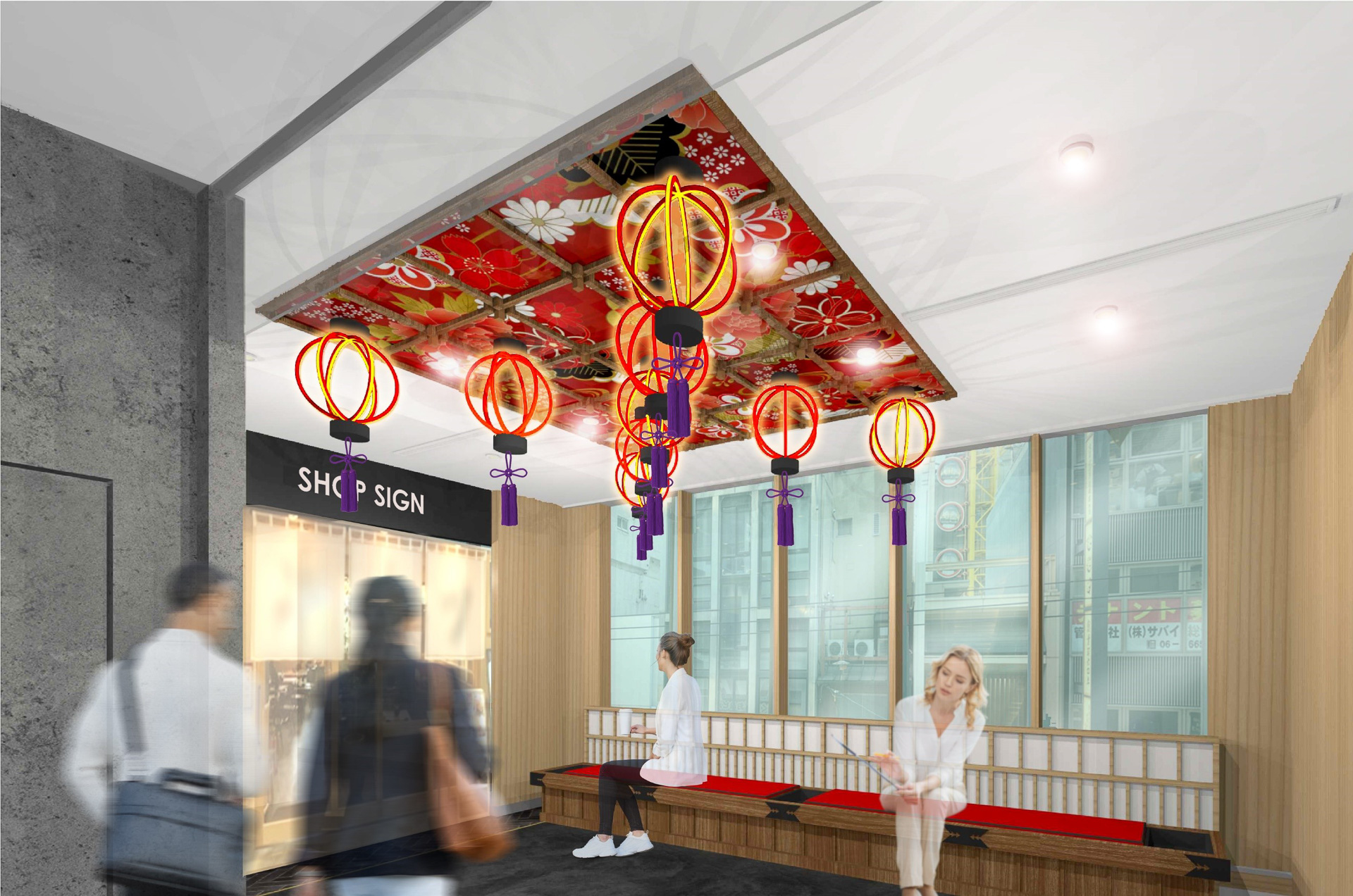 3階 中座散策の小路