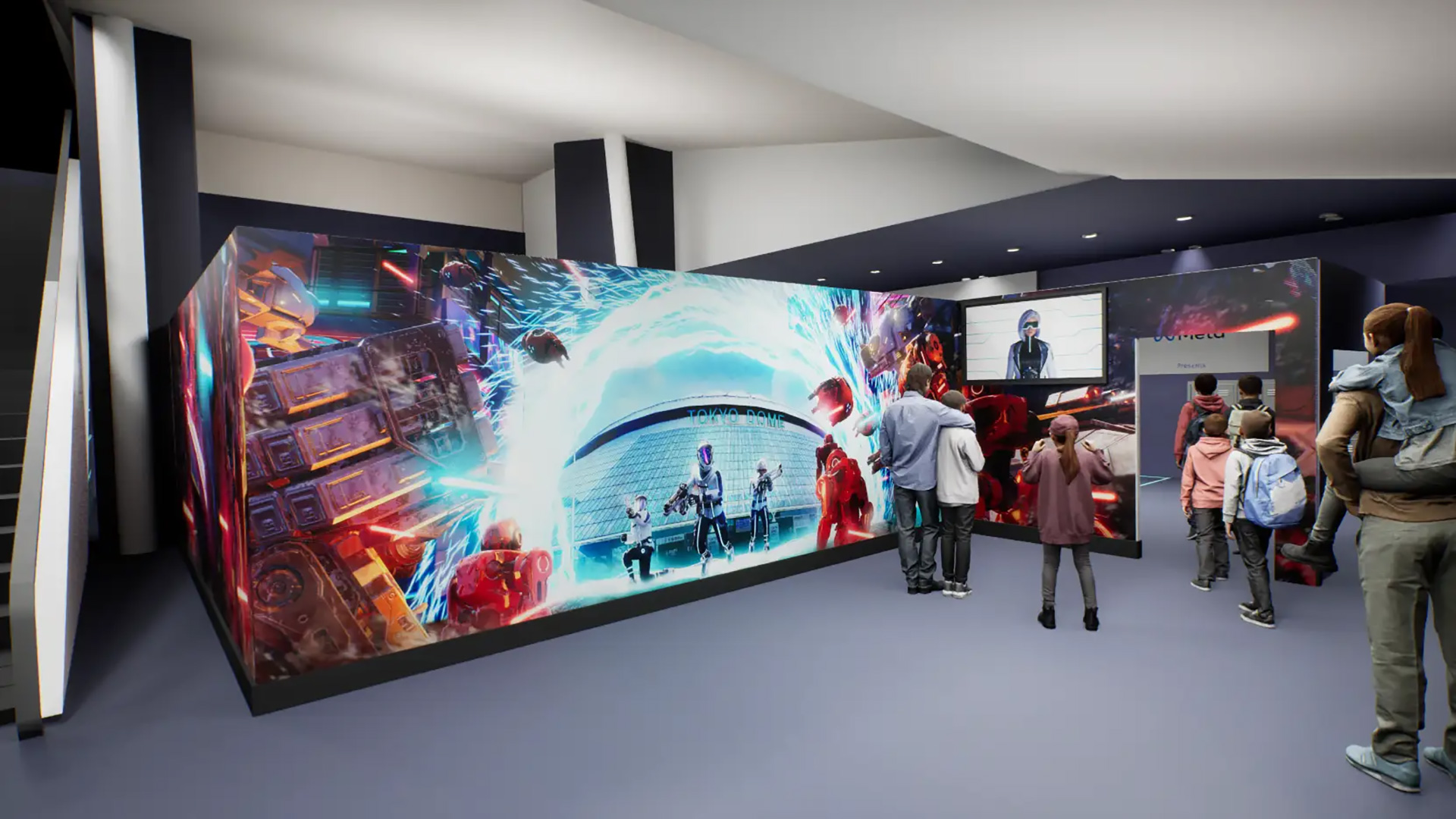 アトラクションの外観イメージ