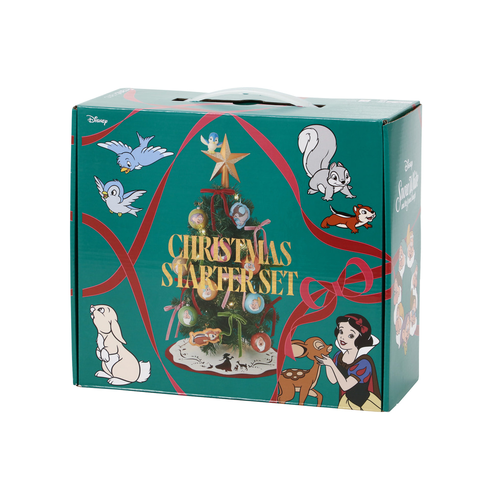 Francfranc、「白雪姫」クリスマスツリーセット発売。七人の