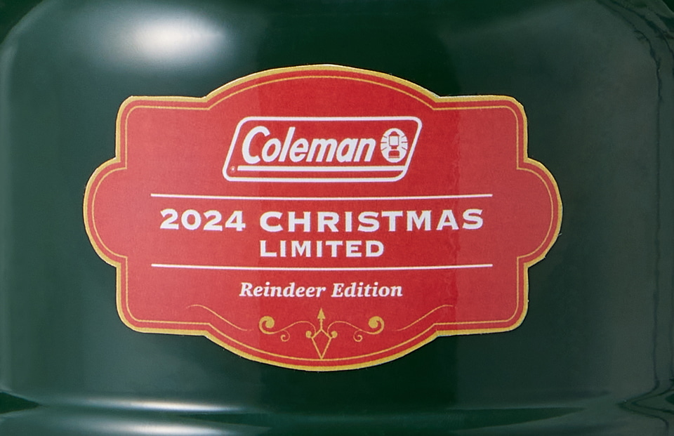 【期間限定!! クリスマス割り引き】コールマンシアーズColeman SEARS コールマンのクリスマス限定ガソリンランタンに、トナカイとサンタ