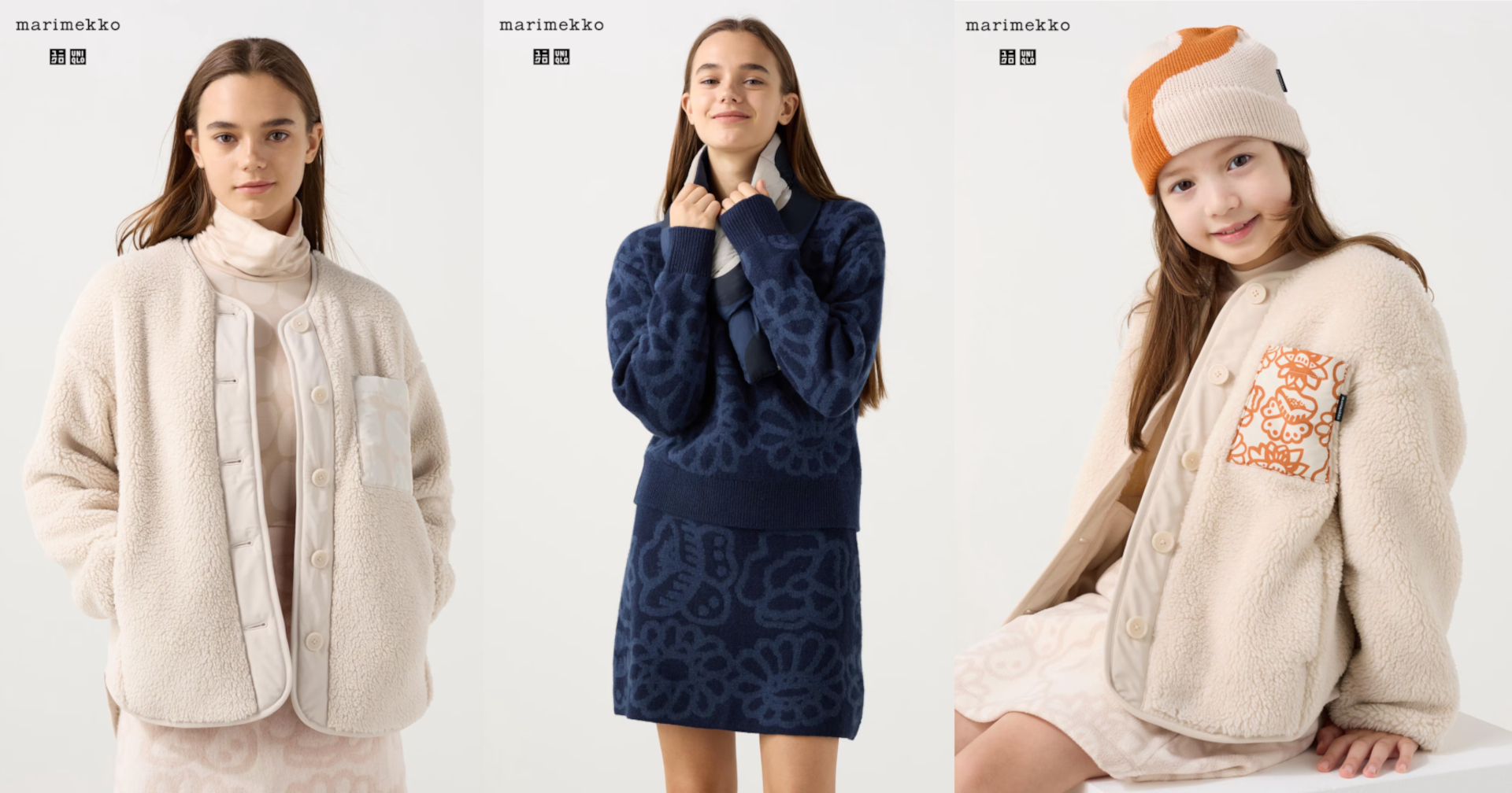 ユニクロ×マリメッコ 2024年秋冬コレクション発売