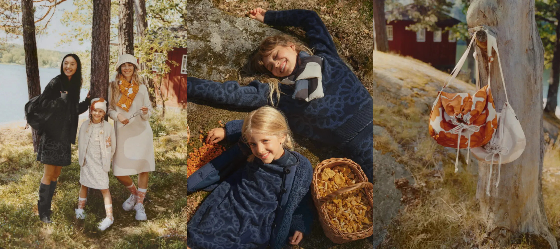 家族や友達とお揃い柄コーデも楽しめる