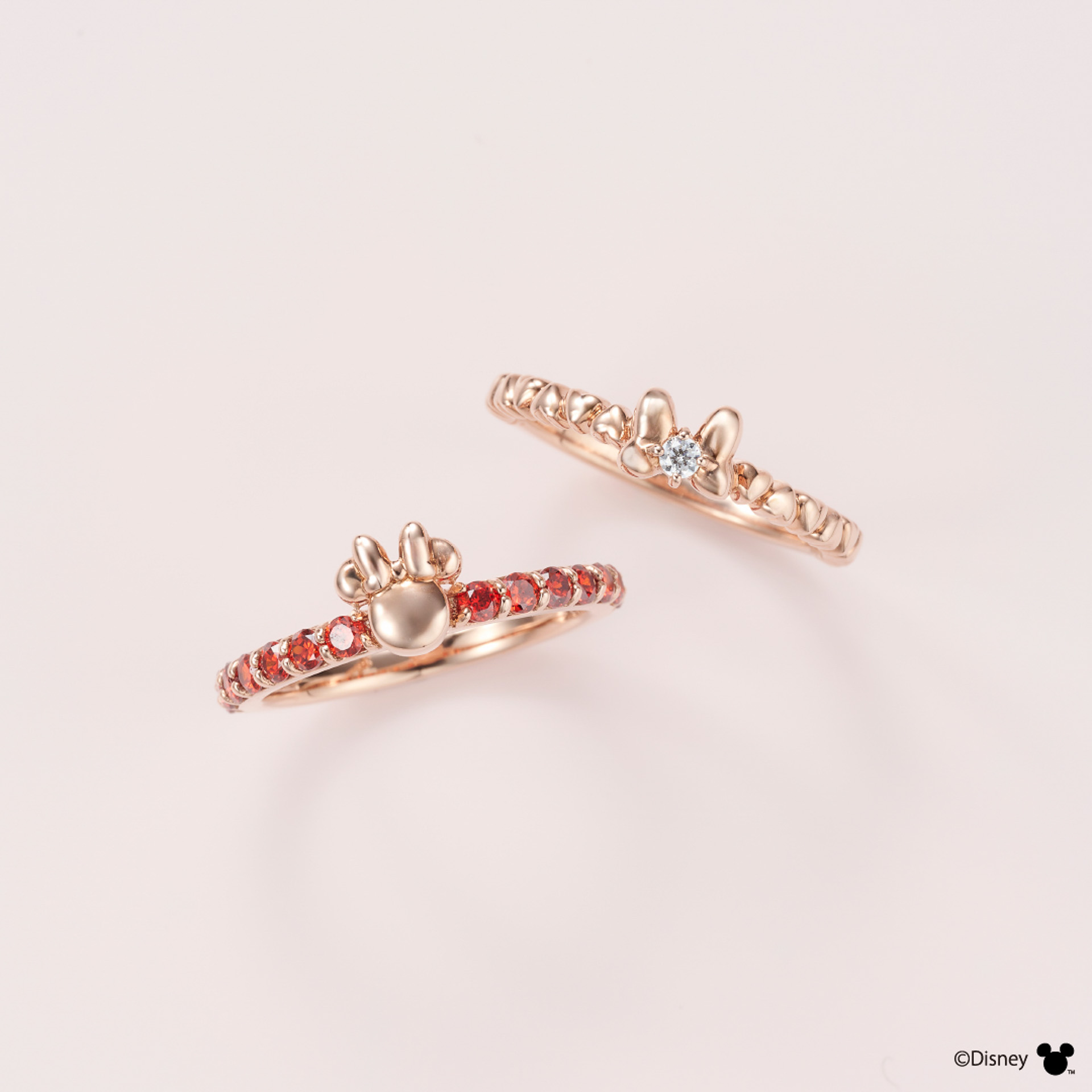 「SV925（PGコーティング）×CZ」（2万2000円）、「SV925（PGコーティング）×CZ」（1万9800円）