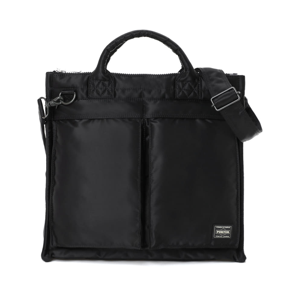 ✨PORTER TANKER マチ拡張　ショルダーバッグ　トート 黒✨ TANKER TOTE BAG | Yoshida&Co. Home Page | YOSHIDA & Co.