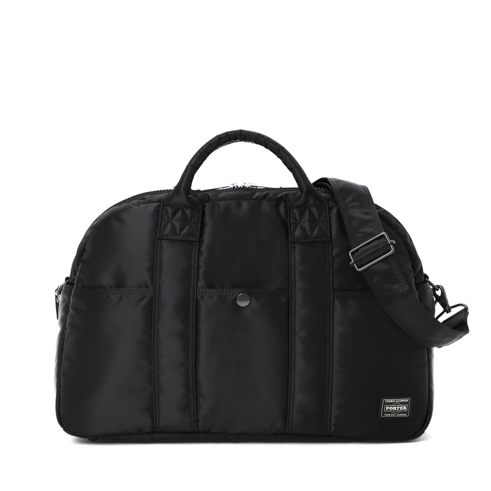 ✨美品✨PORTER タンカー ハンドバッグ 黒 軽量 ついに待望のブラックが発売！「ポーター」の“新タンカー”全40型
