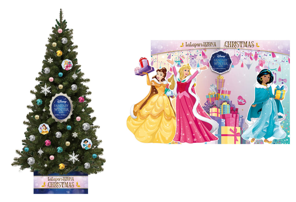 ららぽ＆ラゾーナで「Disney FANTASY WINTER 2024」開催。ディズニー 