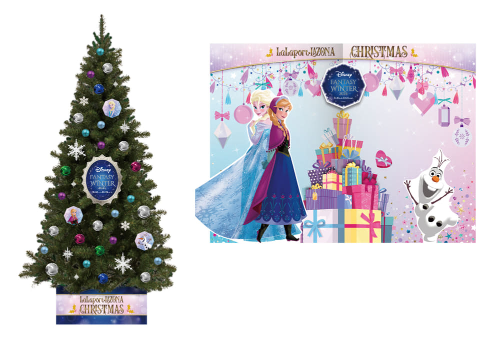 ららぽ＆ラゾーナで「Disney FANTASY WINTER 2024」開催。ディズニー