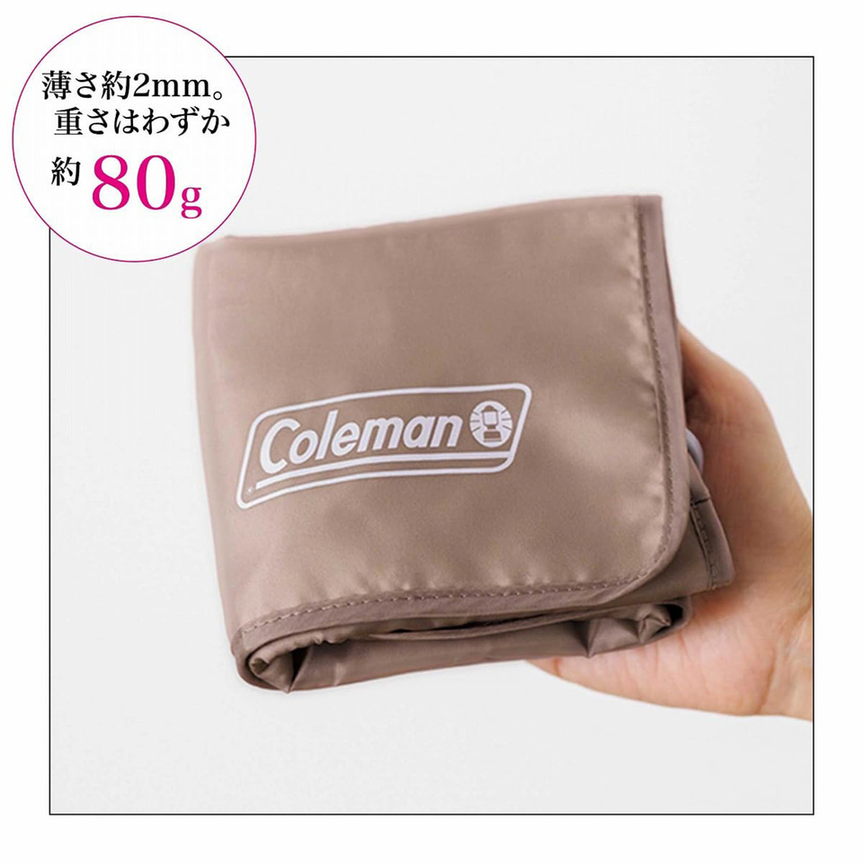 &ROSY、2月号はコールマンのホットマット。モバイルバッテリーで温かく