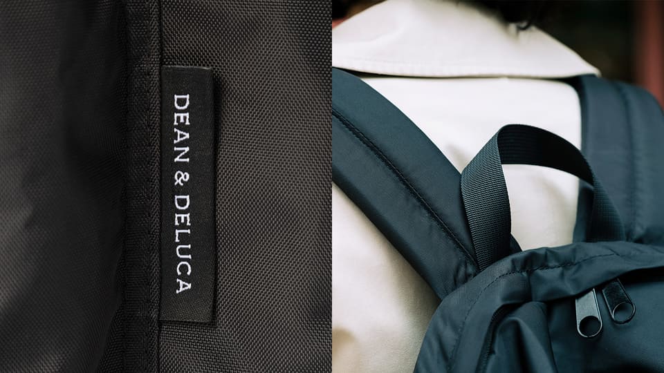 DEAN＆DELUCA、初の「バックパック」本日発売。旅にも日常生活に