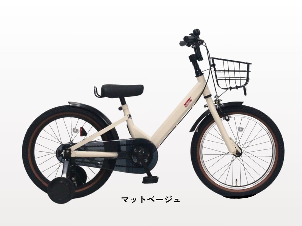 イオンバイク、コールマンとのコラボ自転車。折りたたみ20型/幼児用の2