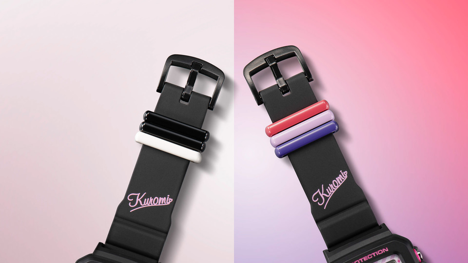 BABY-G 30周年×クロミ、腕時計とデコれるチャームの2WAYモデル登場