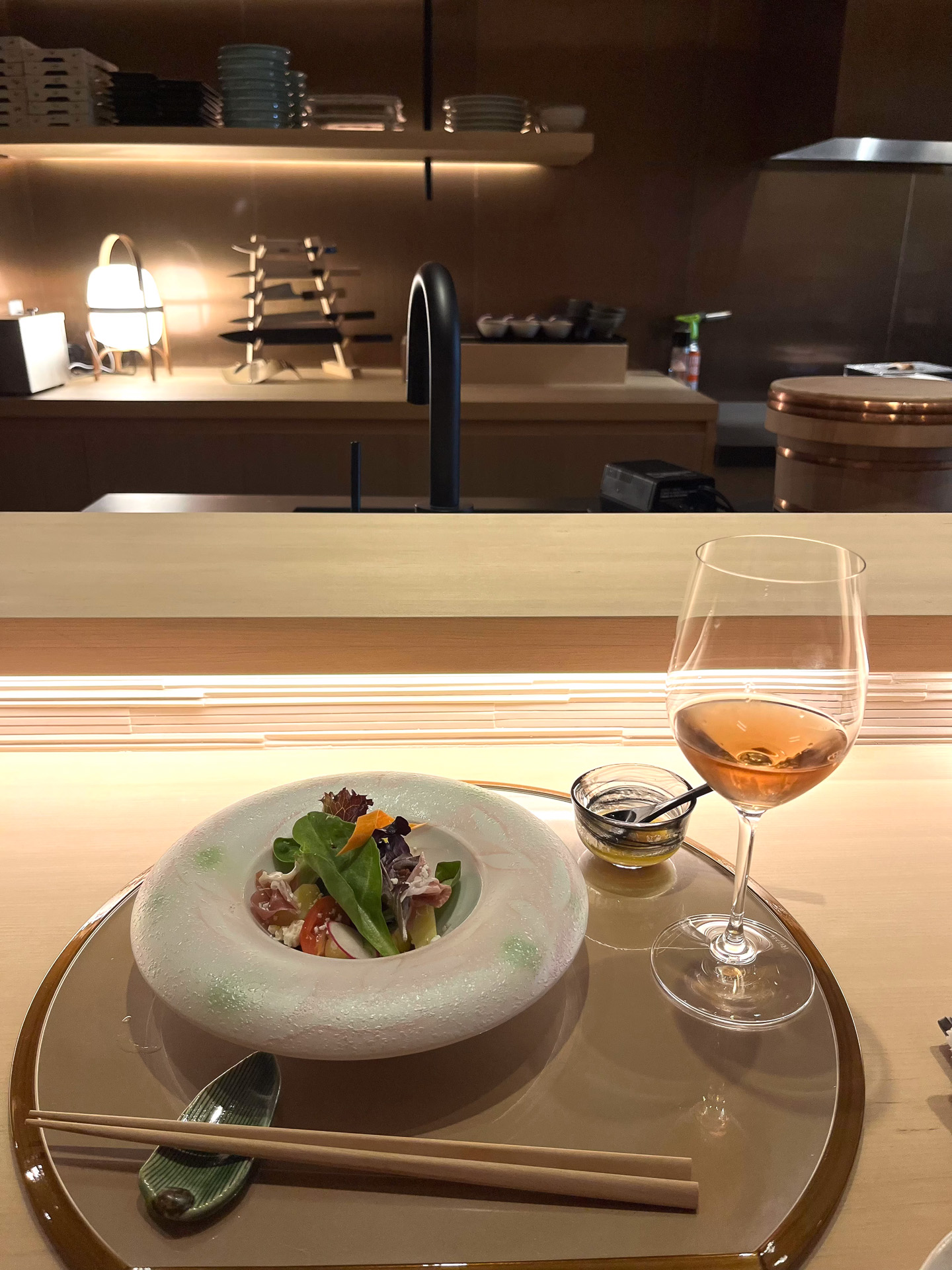 グアバドレッシングでいただくオーガニックサラダ