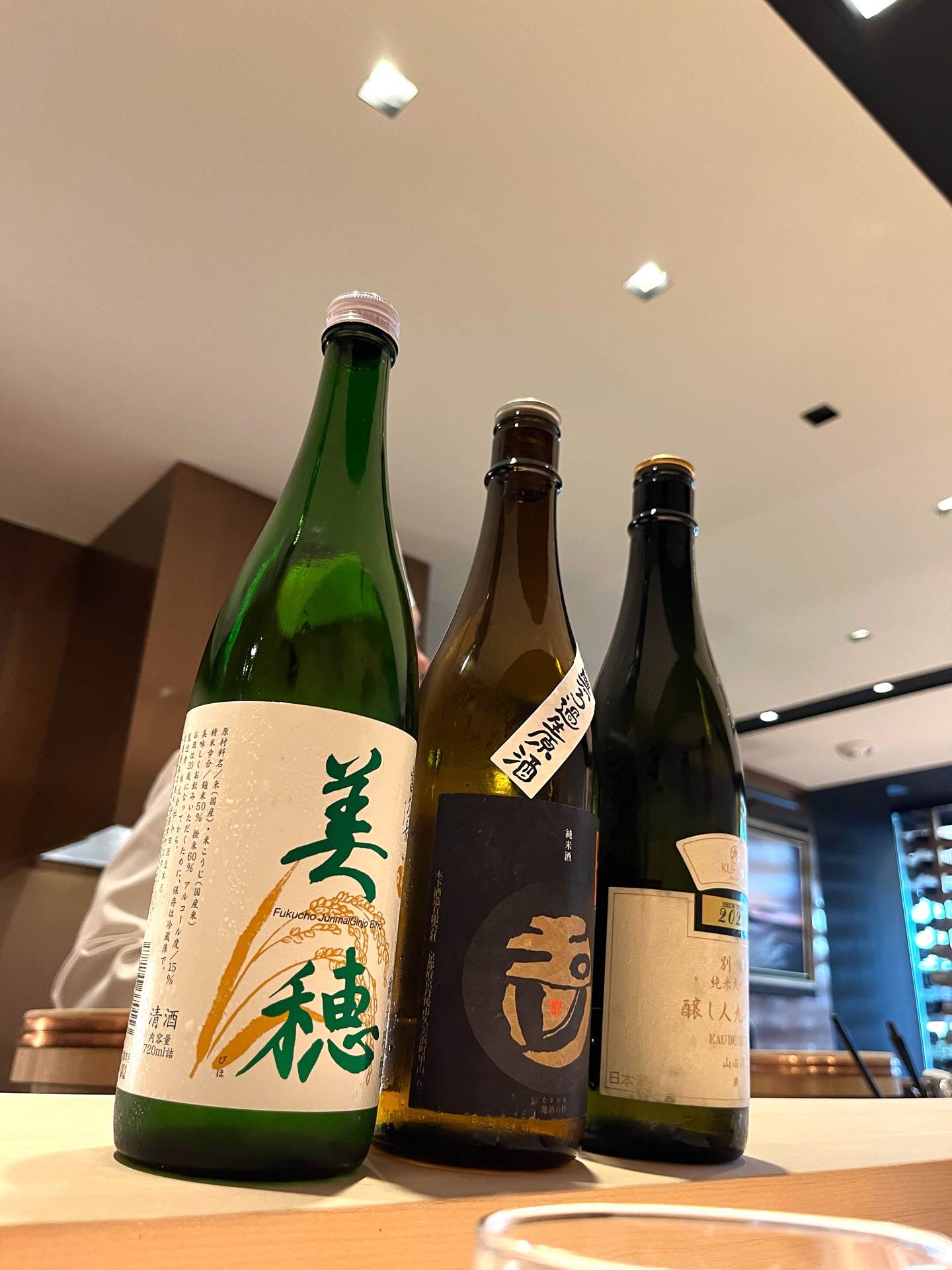 ハワイでは同店でしか味わえない日本酒もある