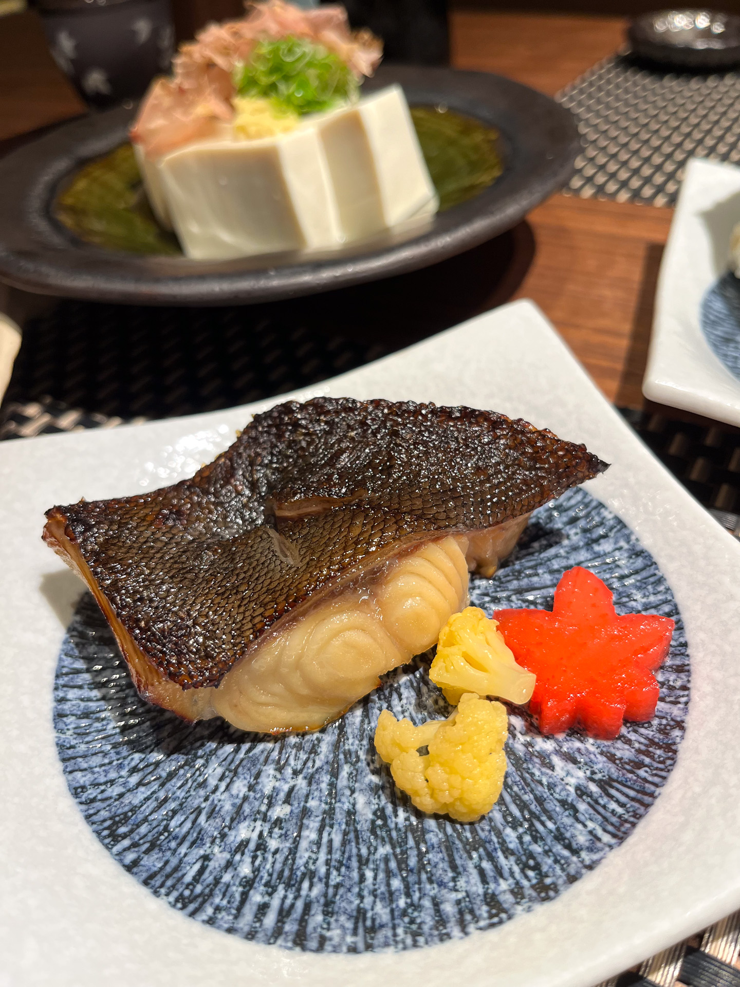 その日によってお勧めの鮮魚を焼いてくれる今日の焼き物