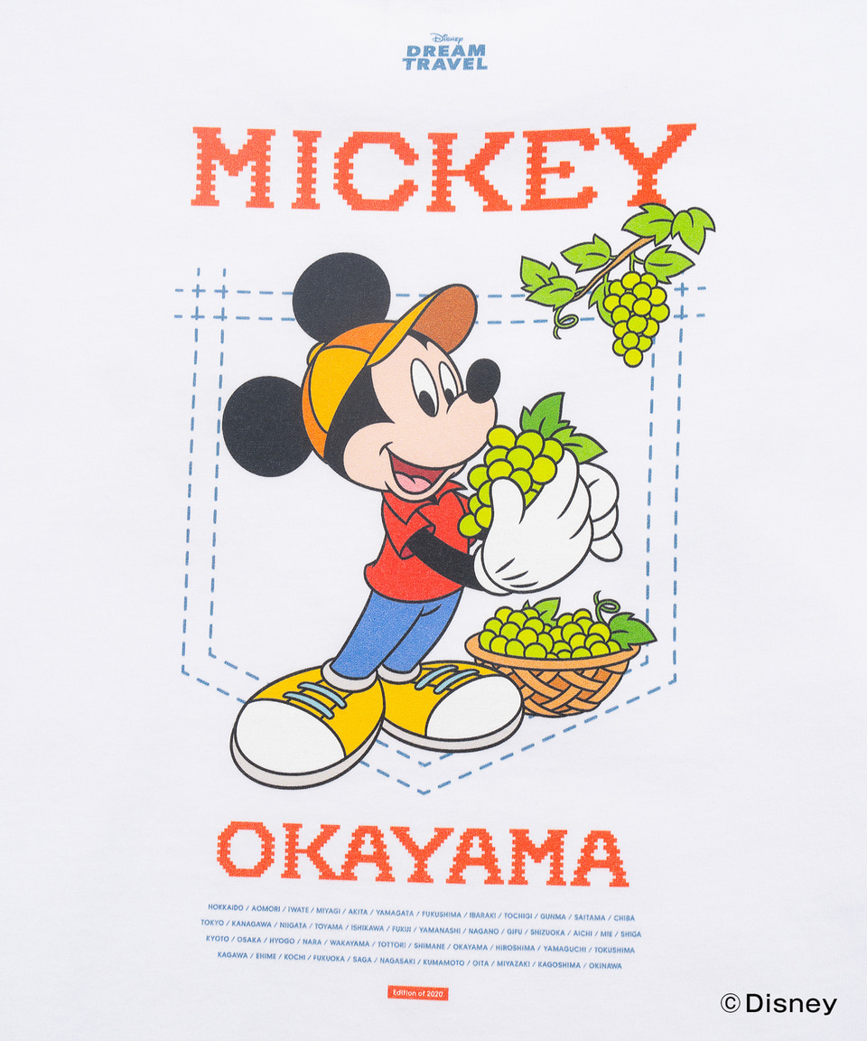 ディズニーホームタウン大阪・東京セット47都道府県Tシャツ2020