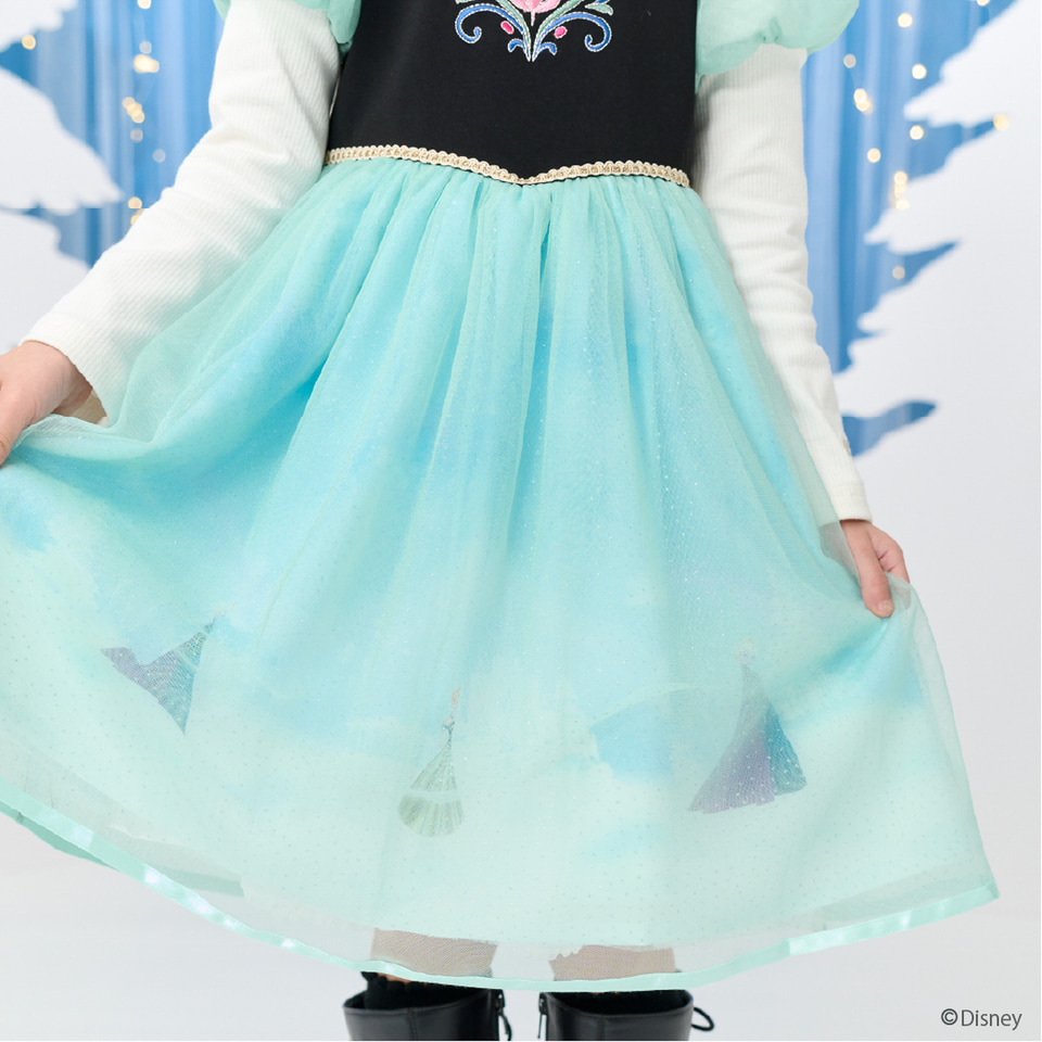 エルサに大変身！ アナ雪デザインのワンピースでおめかししよう