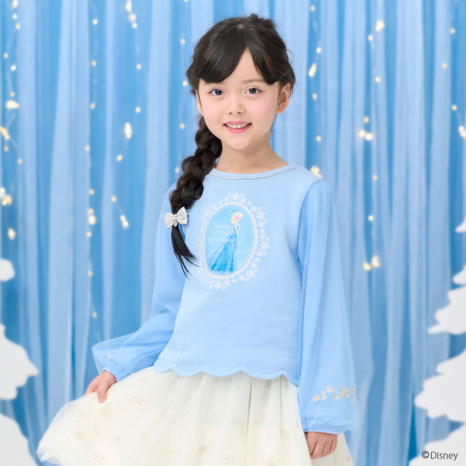 メゾピアノ　ディズニーコラボ アナと雪の女王  セットアップ　１１０ 楽天市場】メゾピアノ(mezzo piano)【DISNEYアナと雪の女王
