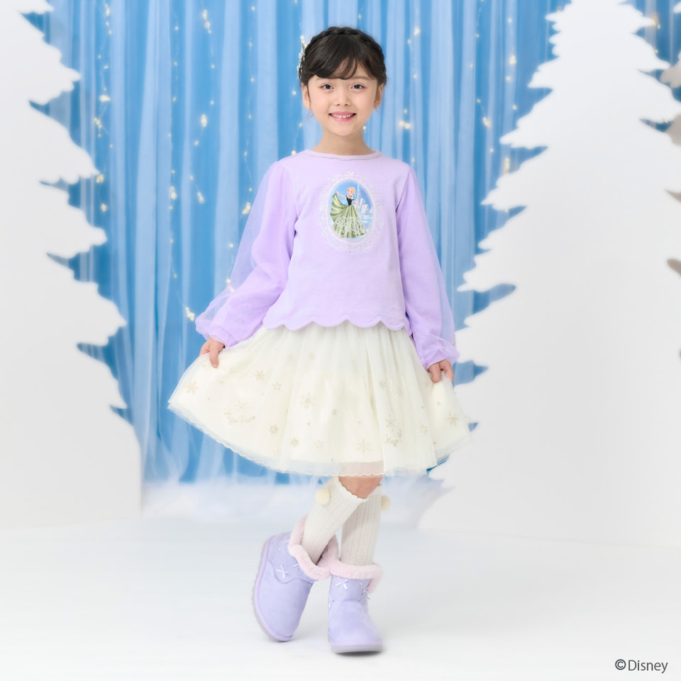 ❤️メゾピアノ❤️ワンピ❤️チュール❤️ギンガム❤️サンリオ❤️アナ雪❤️エルサ❤️シナモン mezzo piano Disney FROZEN SPECIAL ITEM