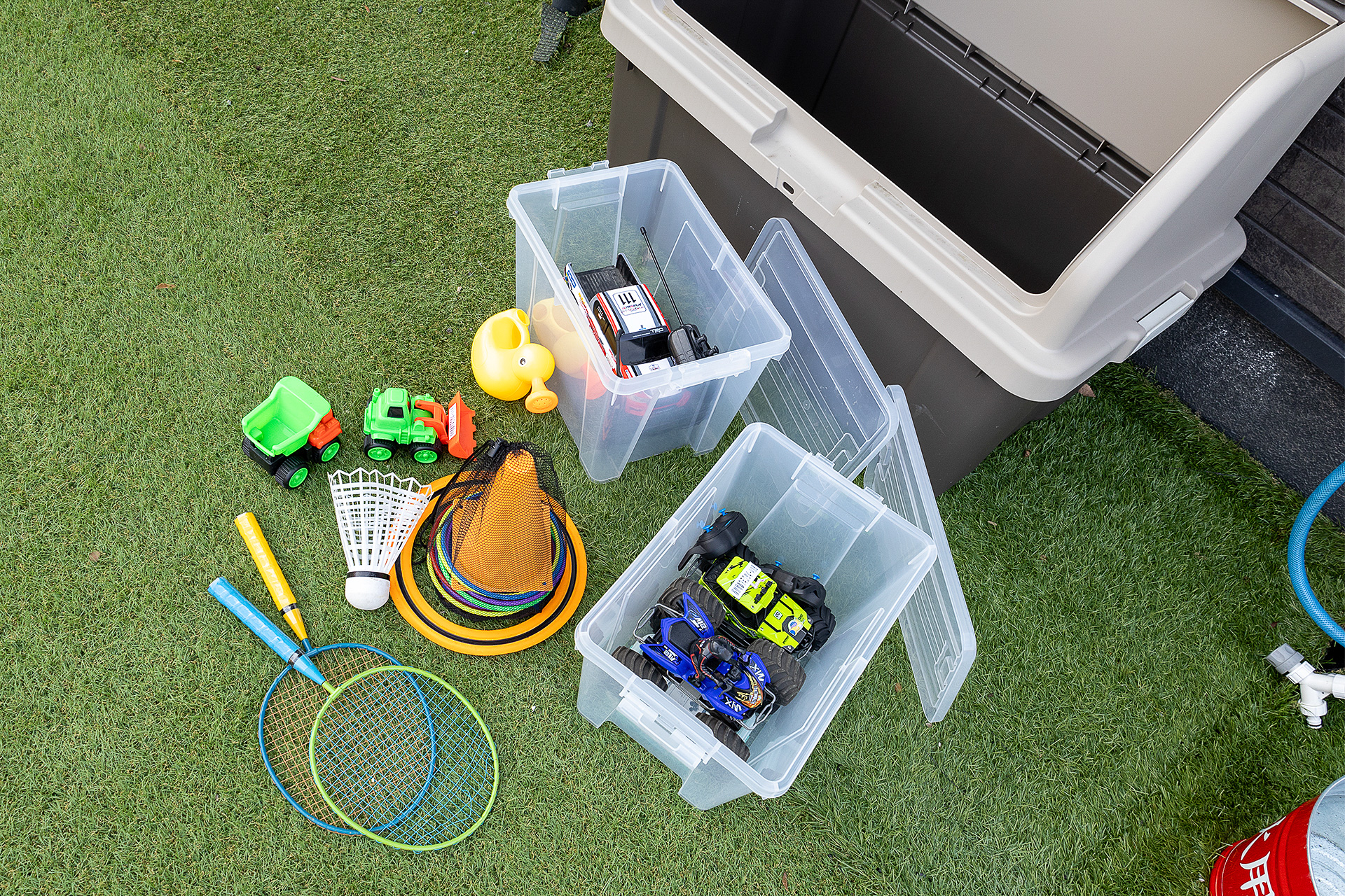 子供用のオモチャまで貸し出ししている