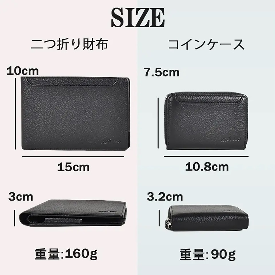 5か国のお金を仕分けできてパスポートも入る財布！ スキミング防止機能