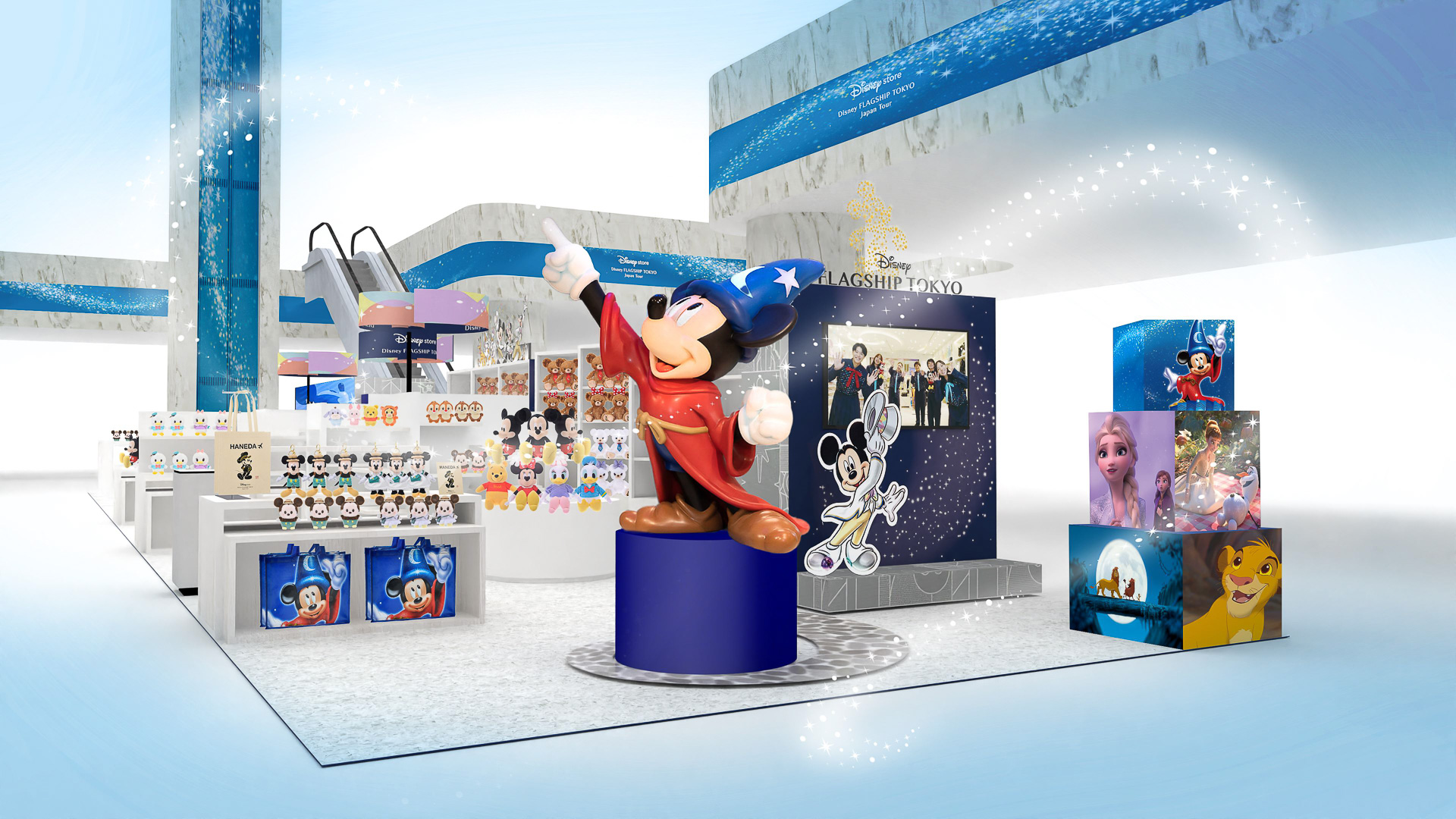 セントレアに「ディズニーフラッグシップ東京ジャパンツアー」が限定出店する
