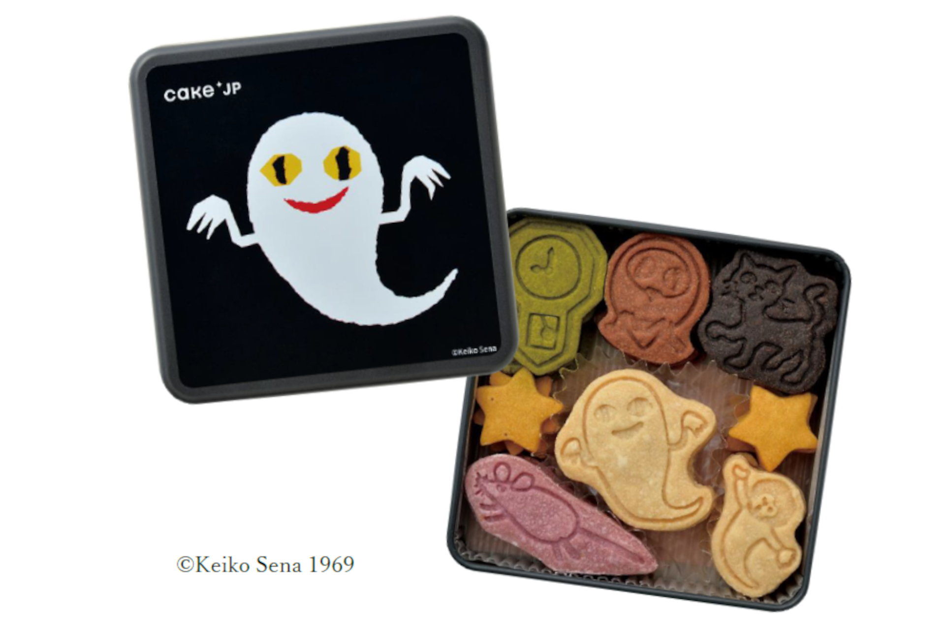 ケーキジェーピー「〈ねないこ だれだ〉まよなかのクッキー缶」（32枚入り3000円）