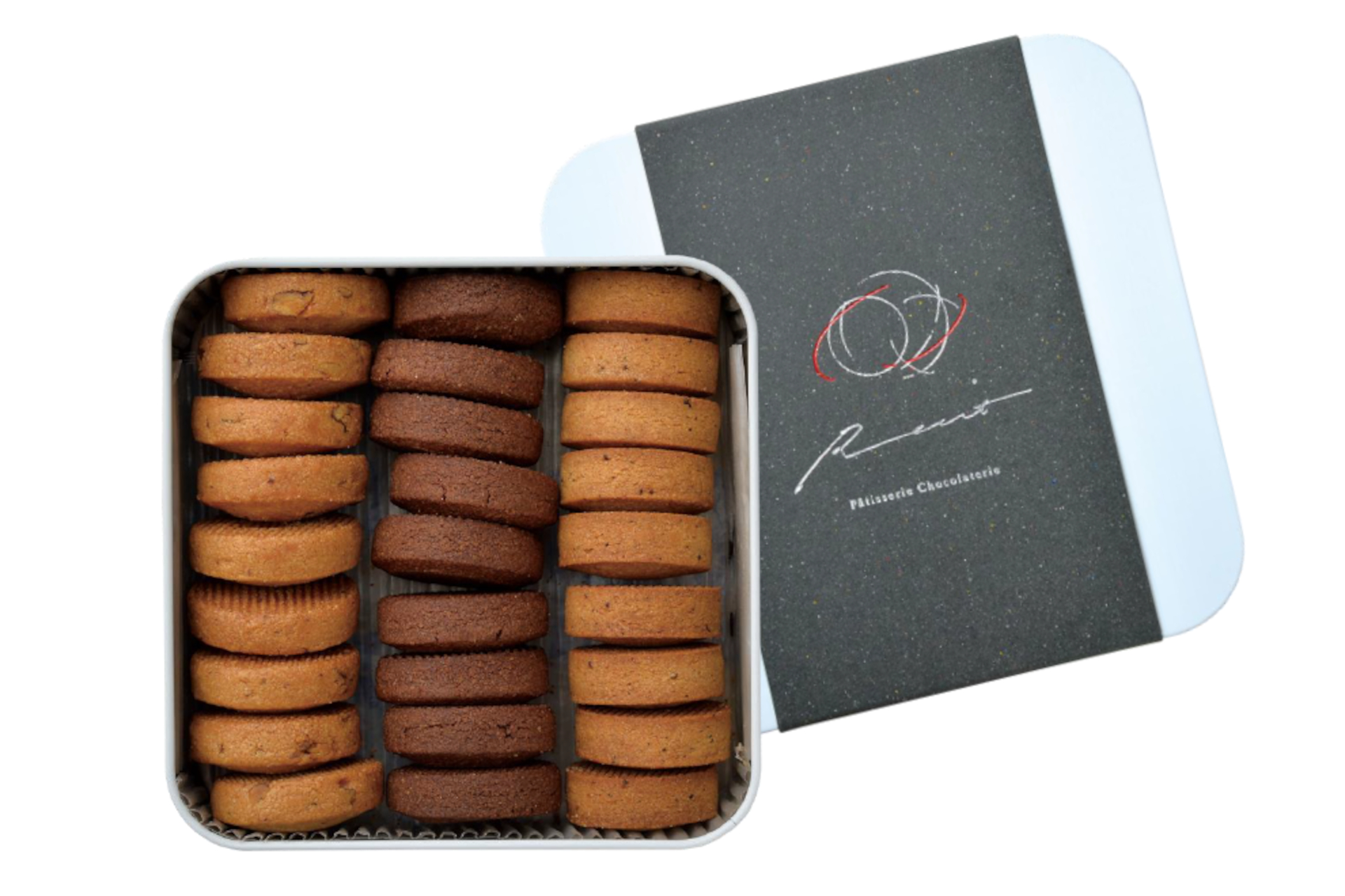 小田急限定、パティスリー ショコラトリー レシィ「プティサブレアソルティ」（27枚入り3500円）