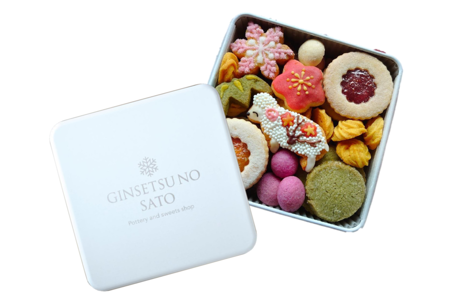 銀雪の里「梅ひつじ」（220g入り3726円）