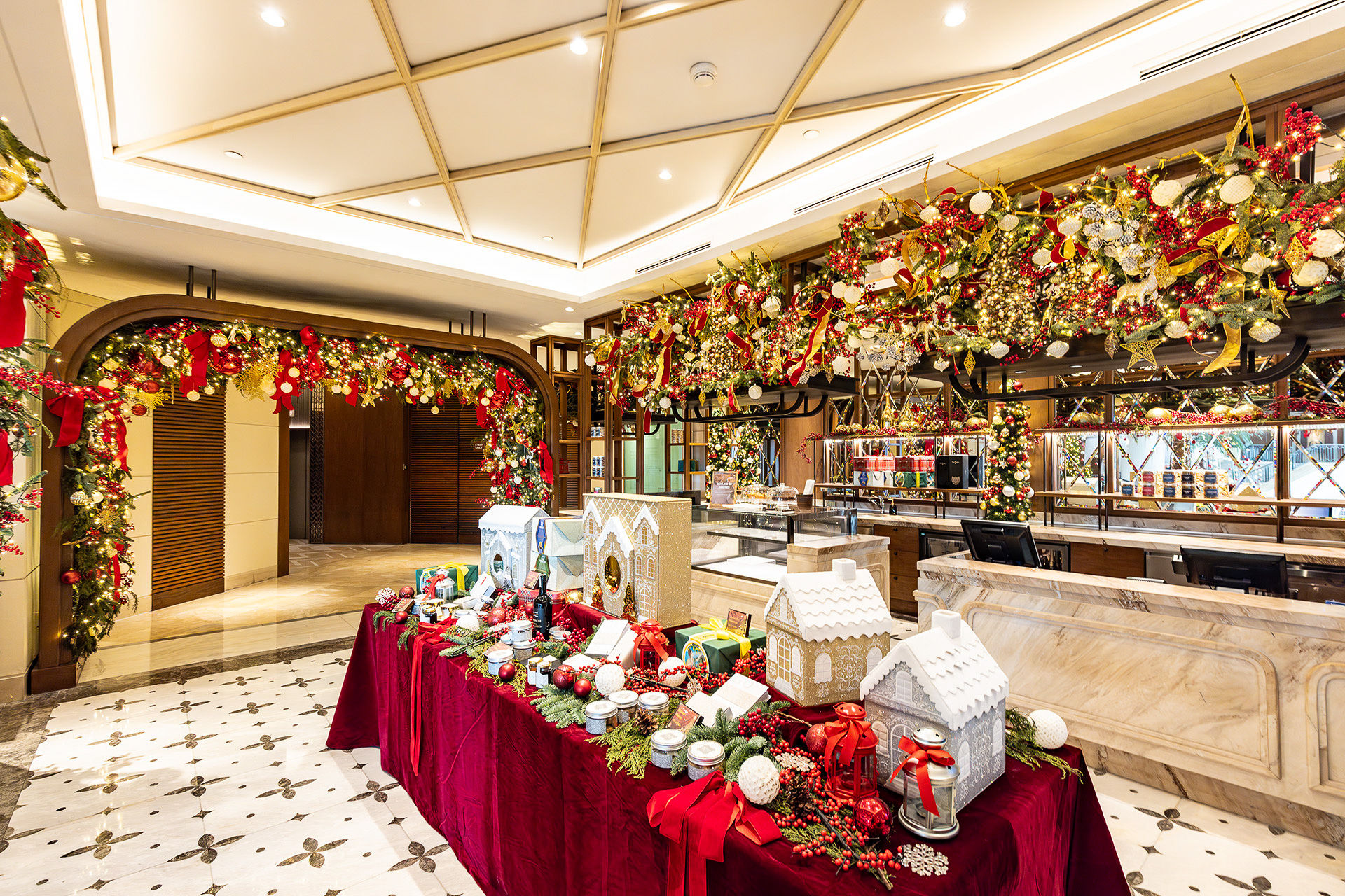 クリスマスムード一色といった雰囲気