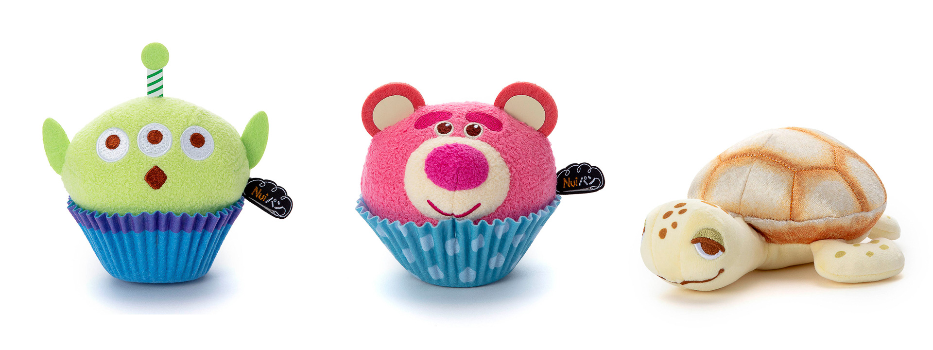 「マフィン エイリアン/ロッツォ」（各2420円）、「メロンパン クラッシュ」（2420円）