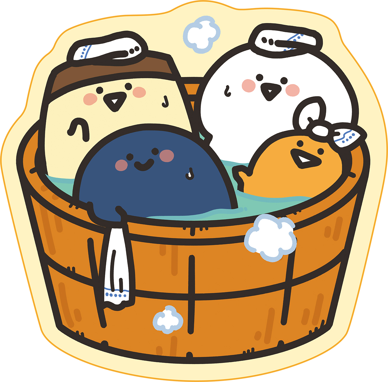 ダイカットタオル 集合