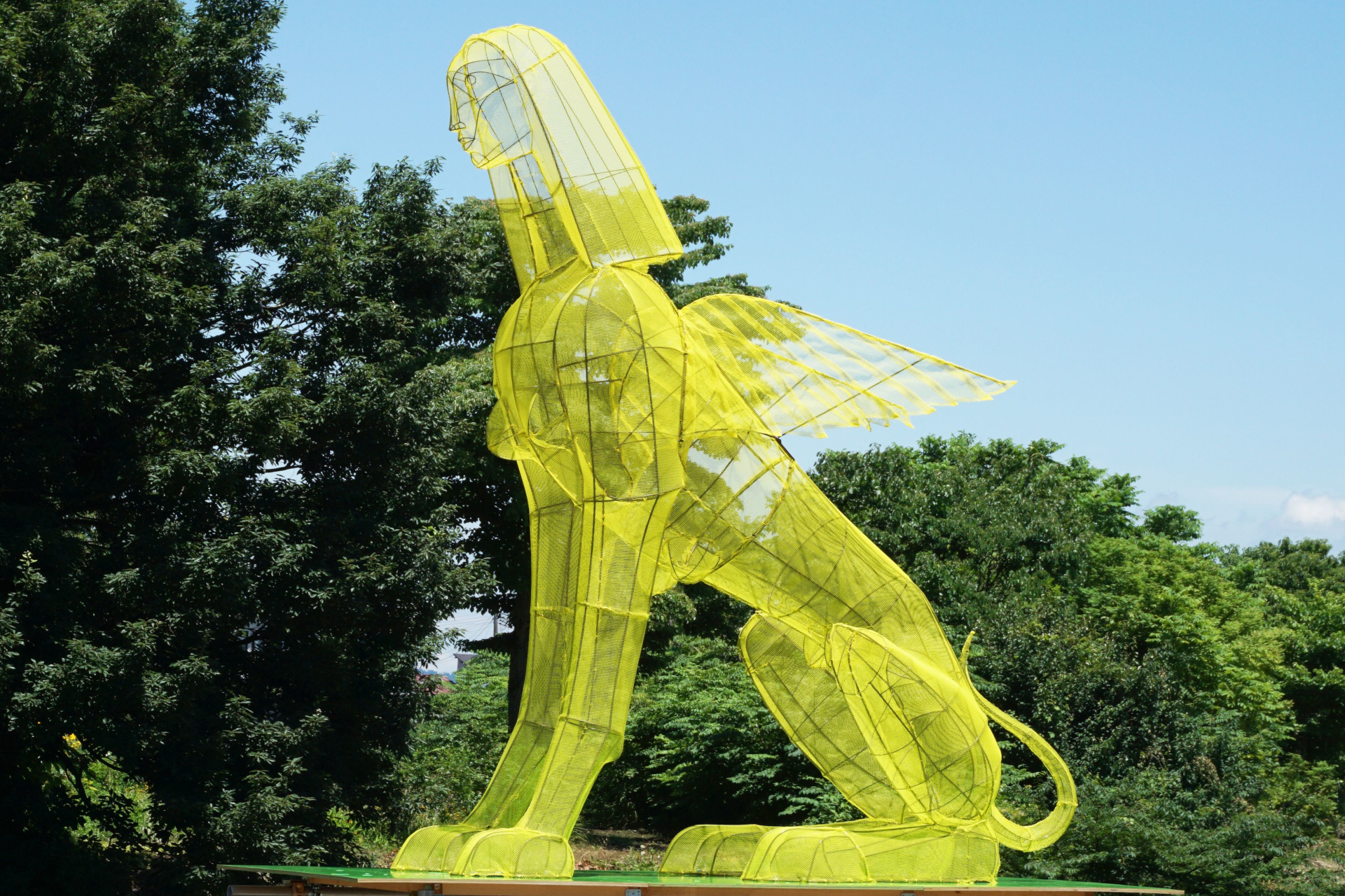 「花咲く暮らしラボ」でのアート展示