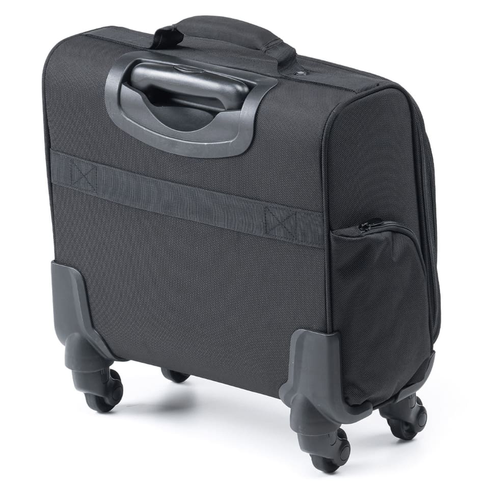 サンワダイレクト ビジネスキャリー(横型・4輪・耐水生地・止水