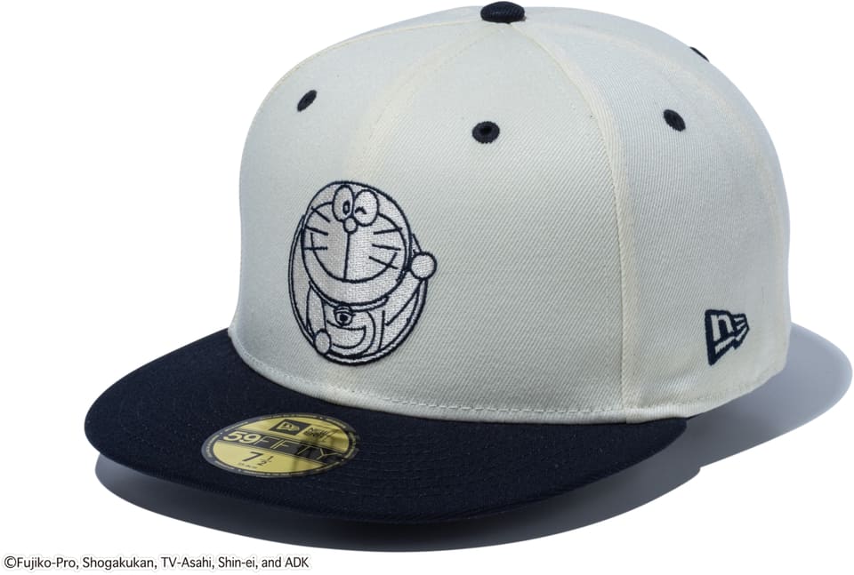 新作【ドラえもん×NEW ERA】HAT NEW ERA 9FORTY A-Frame トラッカー ドラえもん ドローイング