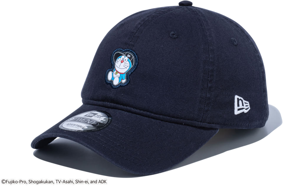 ニューエラ×ドラえもん、新作コレクション。大人キャップ/総柄バケハ