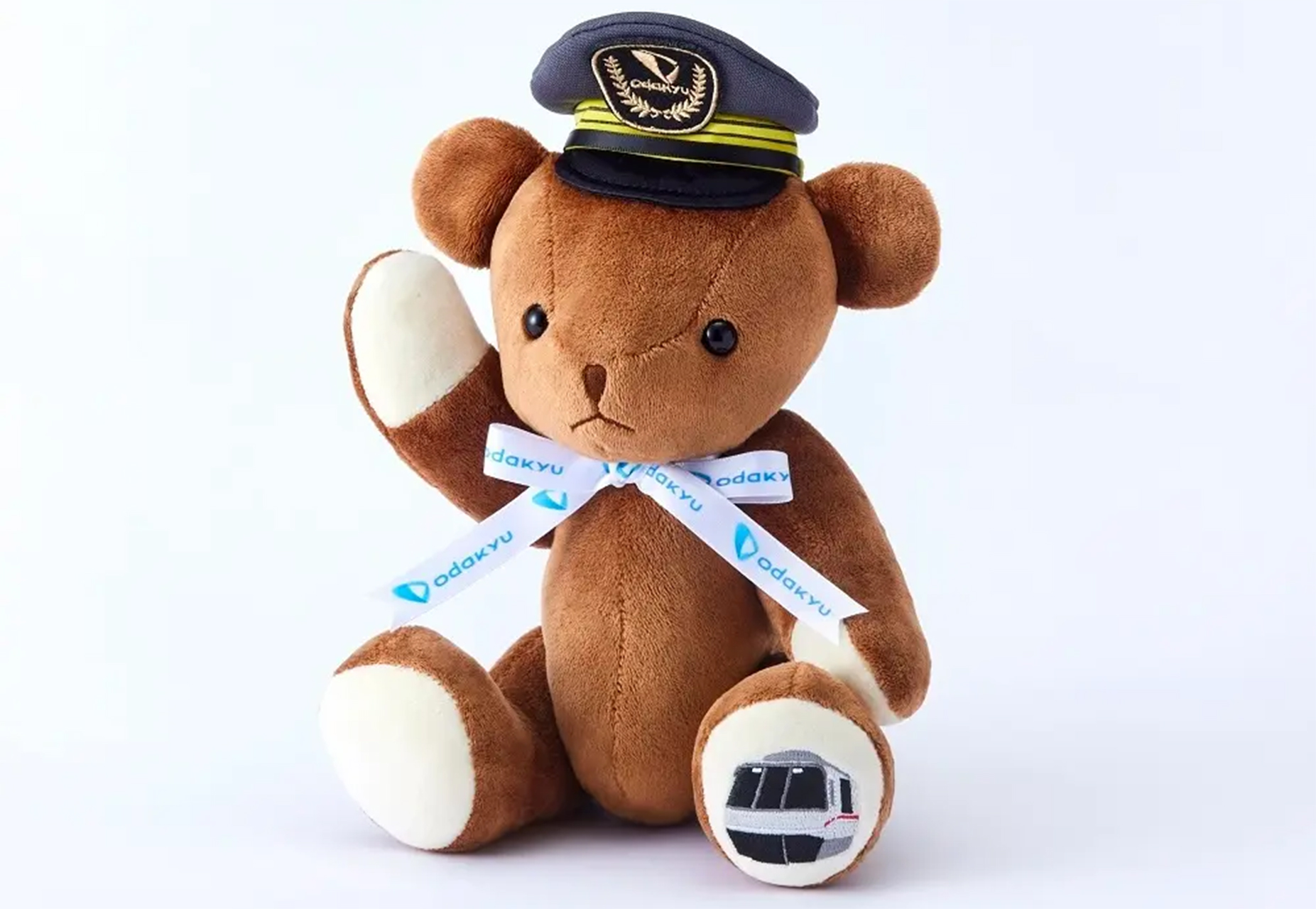 タリーズ「小田急電鉄限定テディ（EXEα）」を発売