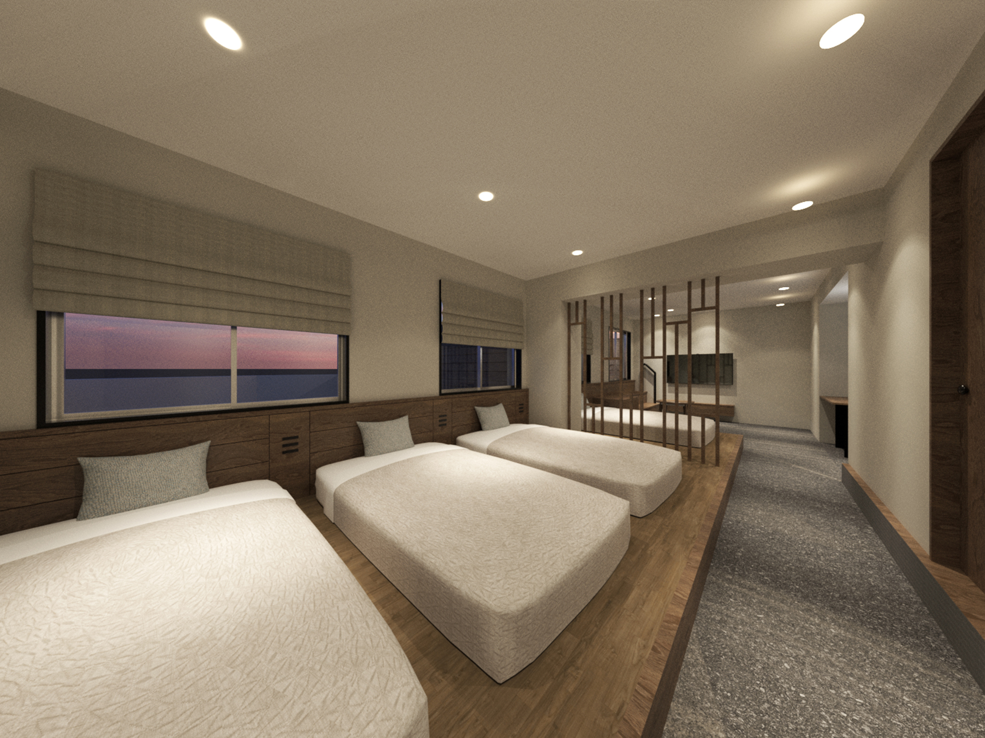 客室（露天風呂付ジュニアスイートルーム）