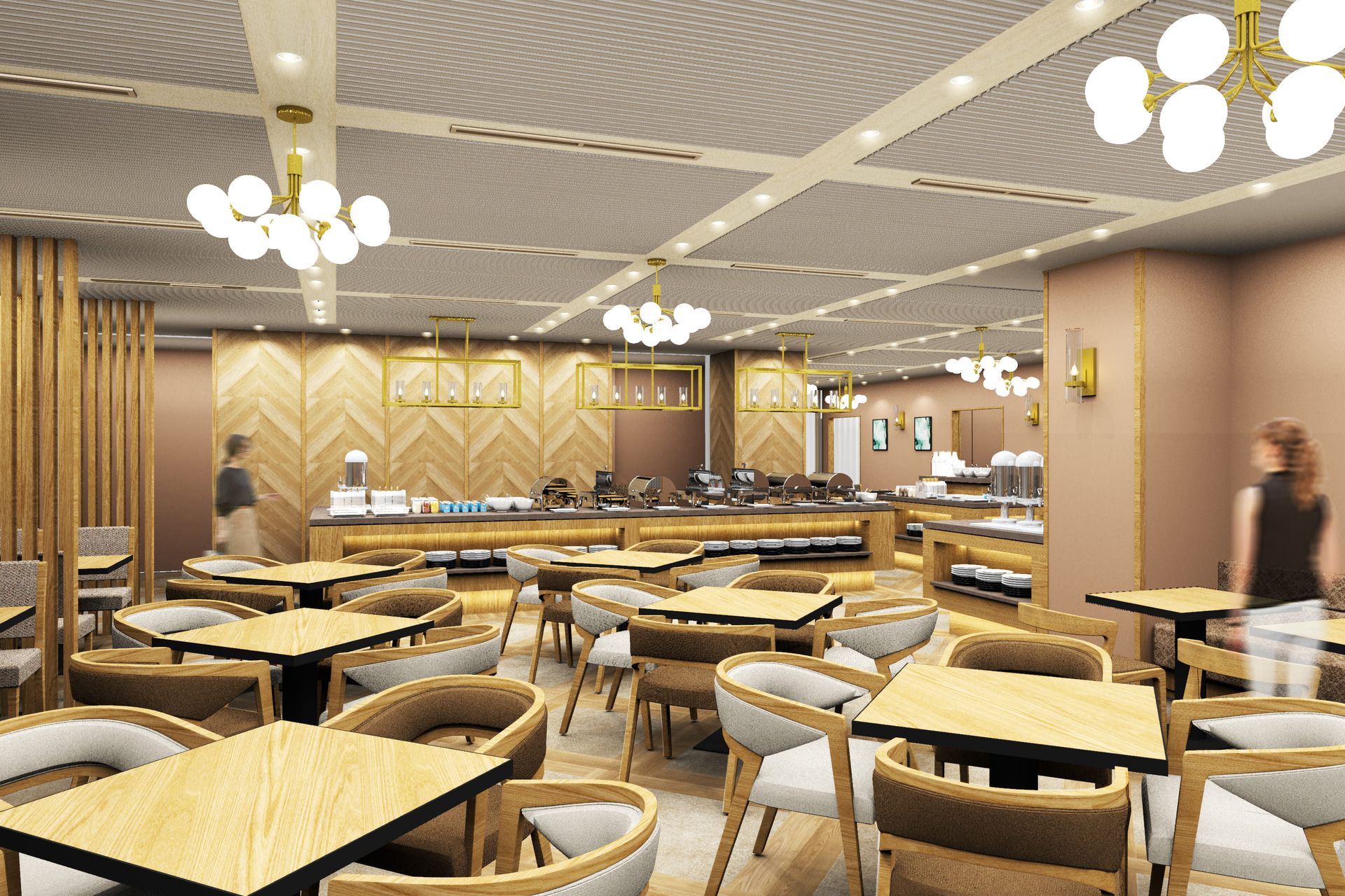 ビュッフェレストラン「薪火」