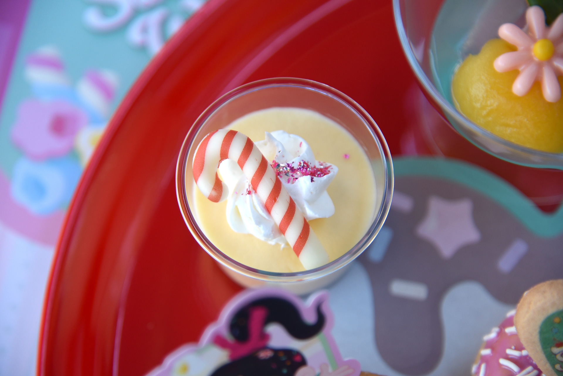 プリンは定番の美味しさ