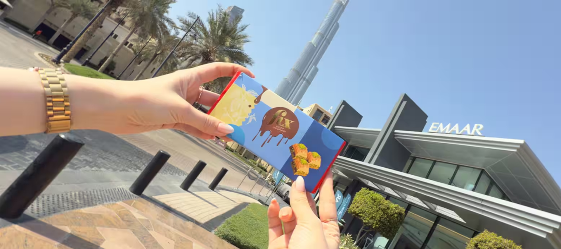 ピスタチオ×カダイフを組み合わせたドバイチョコレートは、ドバイのチョコレートブランド「FIX Dessert Chocolatier」が発祥