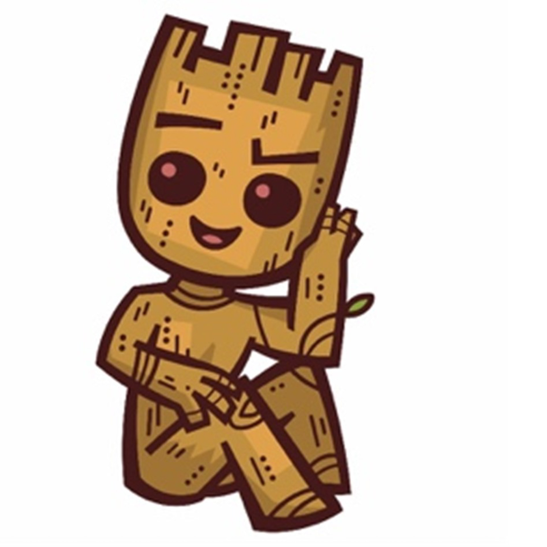 「WE ARE GROOT」では新作アートもお披露目。さまざまなグッズを販売する