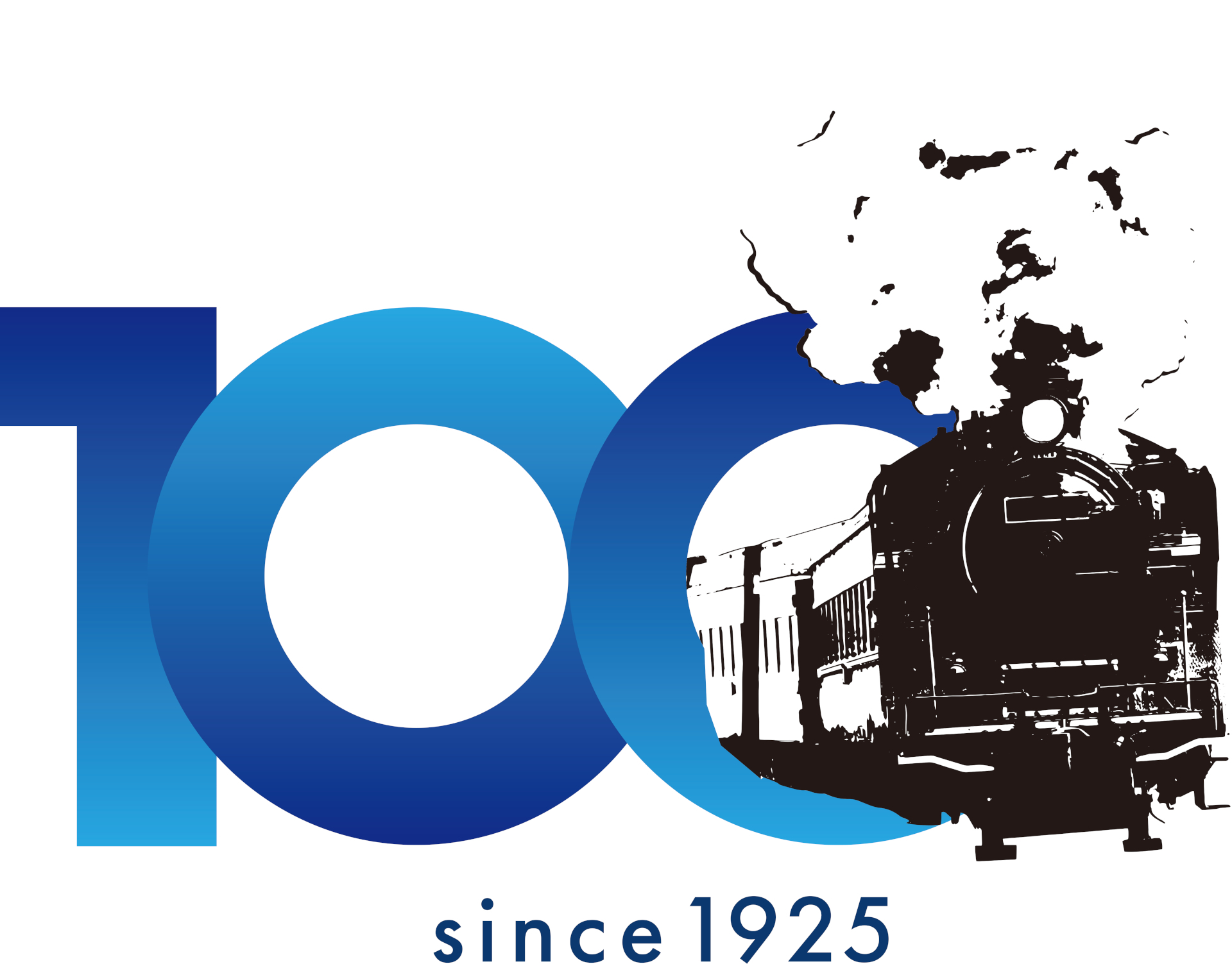 大井川鐵道創立100周年ロゴ