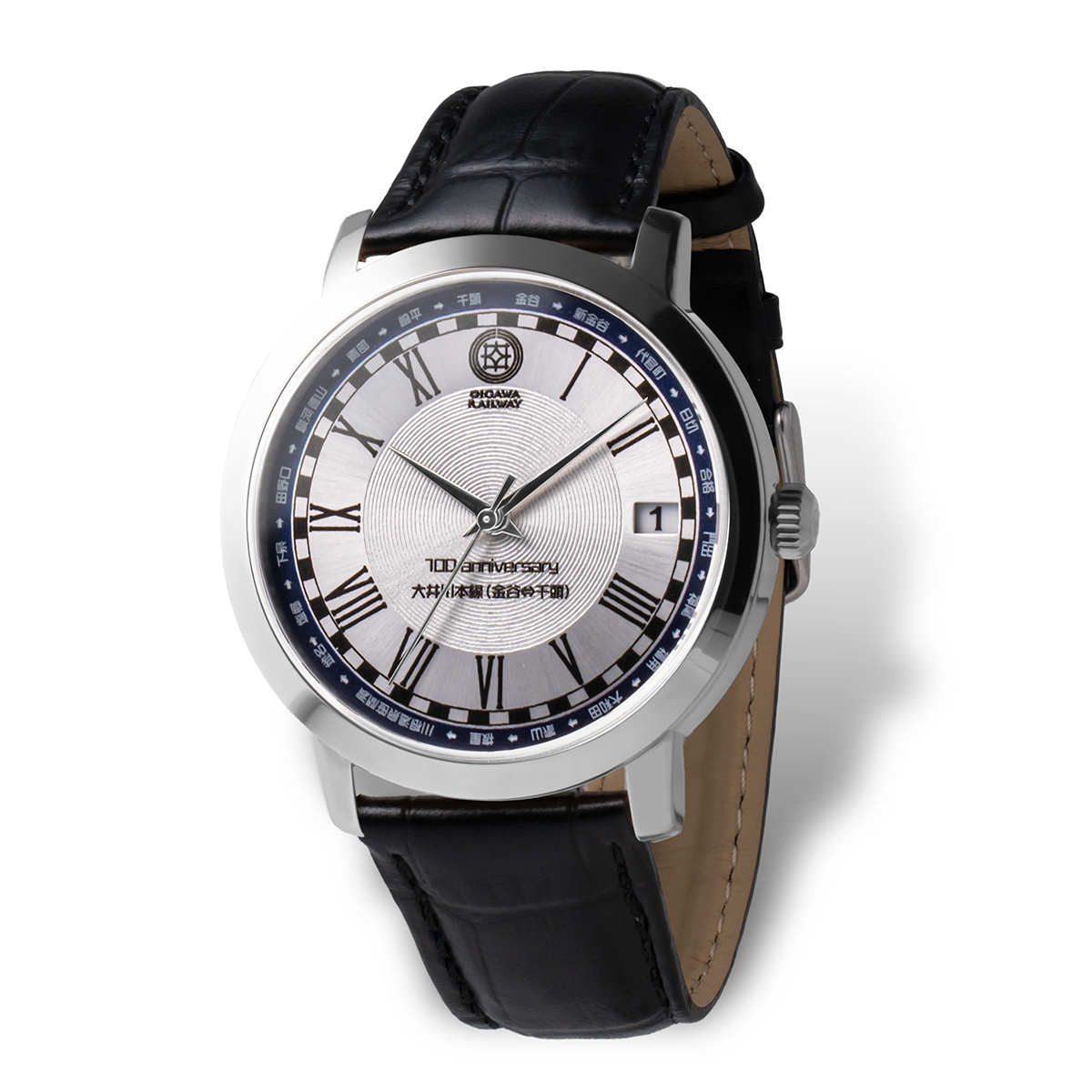 100周年記念腕時計（写真左がクラシックモデル黒、写真右がダイバーズモデル黒）