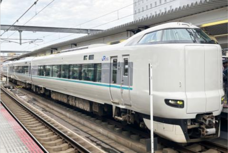 3月30日までの使用車両（287系3両編成）