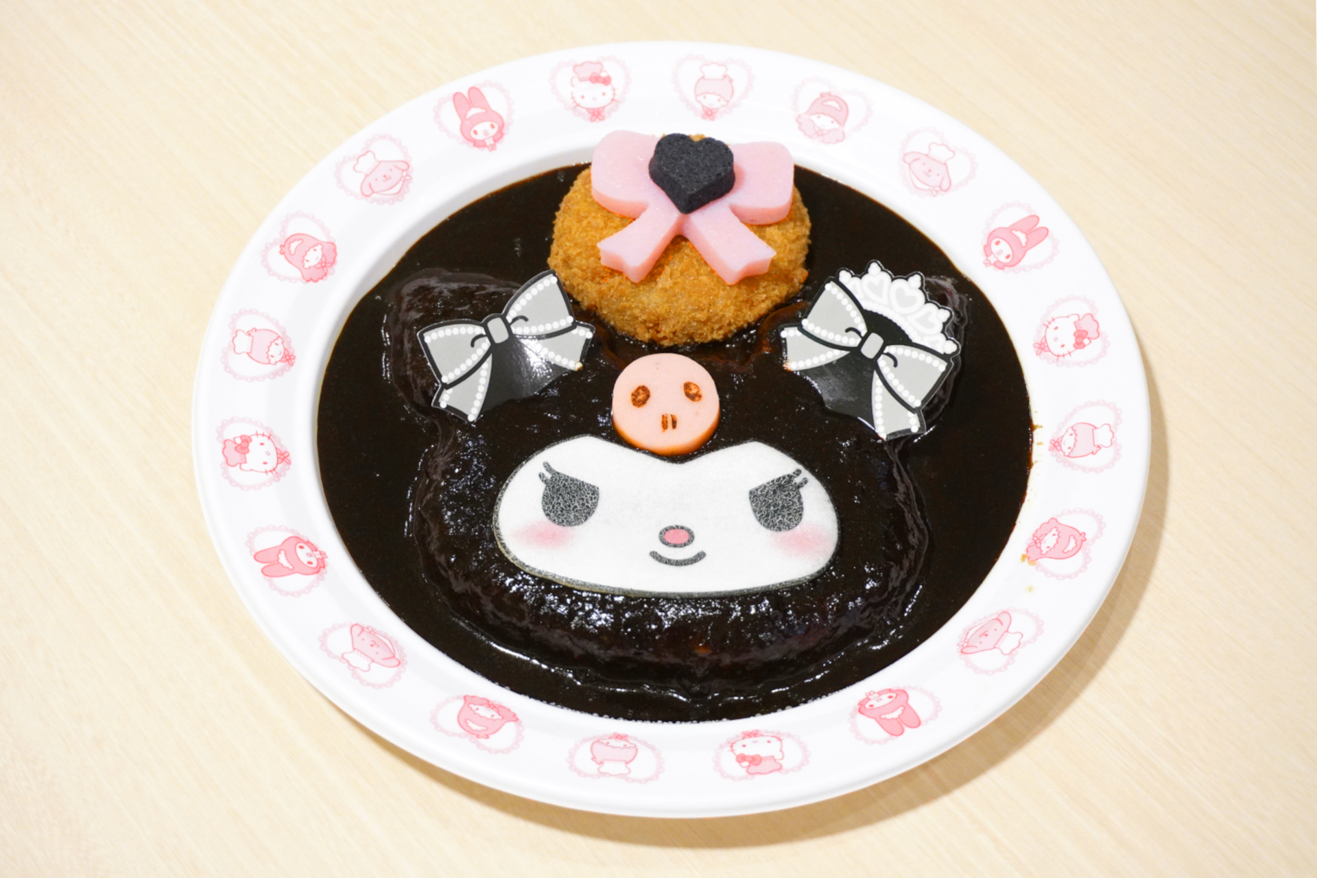 クロミのアニバーサリー♡メンチカツブラックカレー