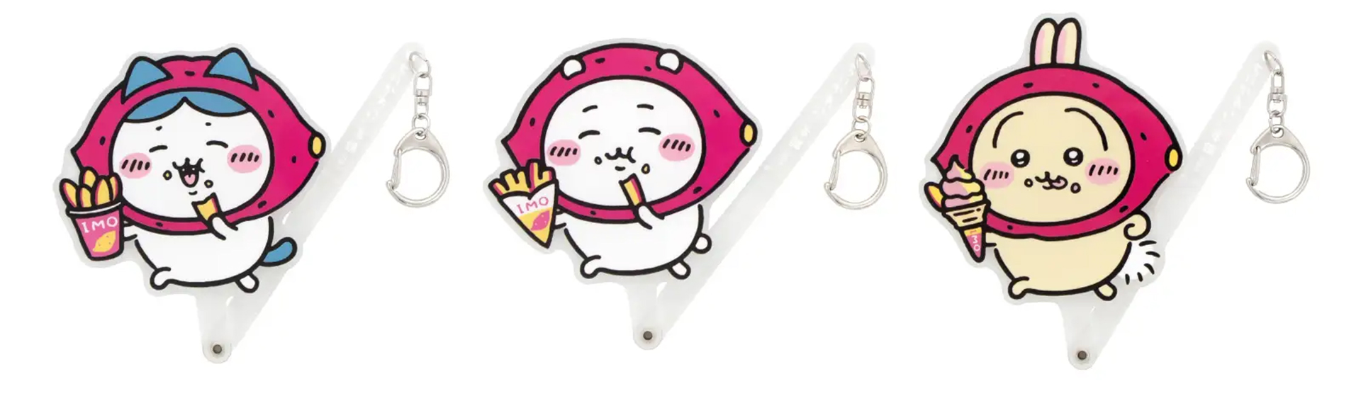 キャラ撮りスティック さつまいも（各1320円）